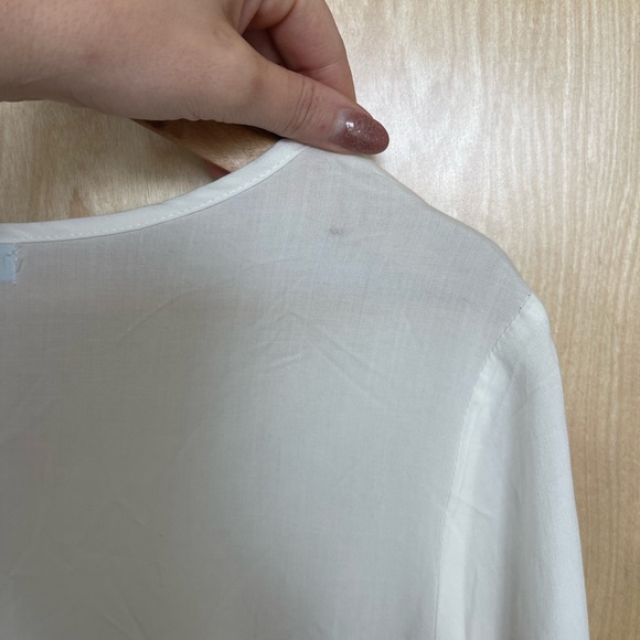 Solitaire Swim Beach Cover Up Embroidered Floral - Picture 5 of 6